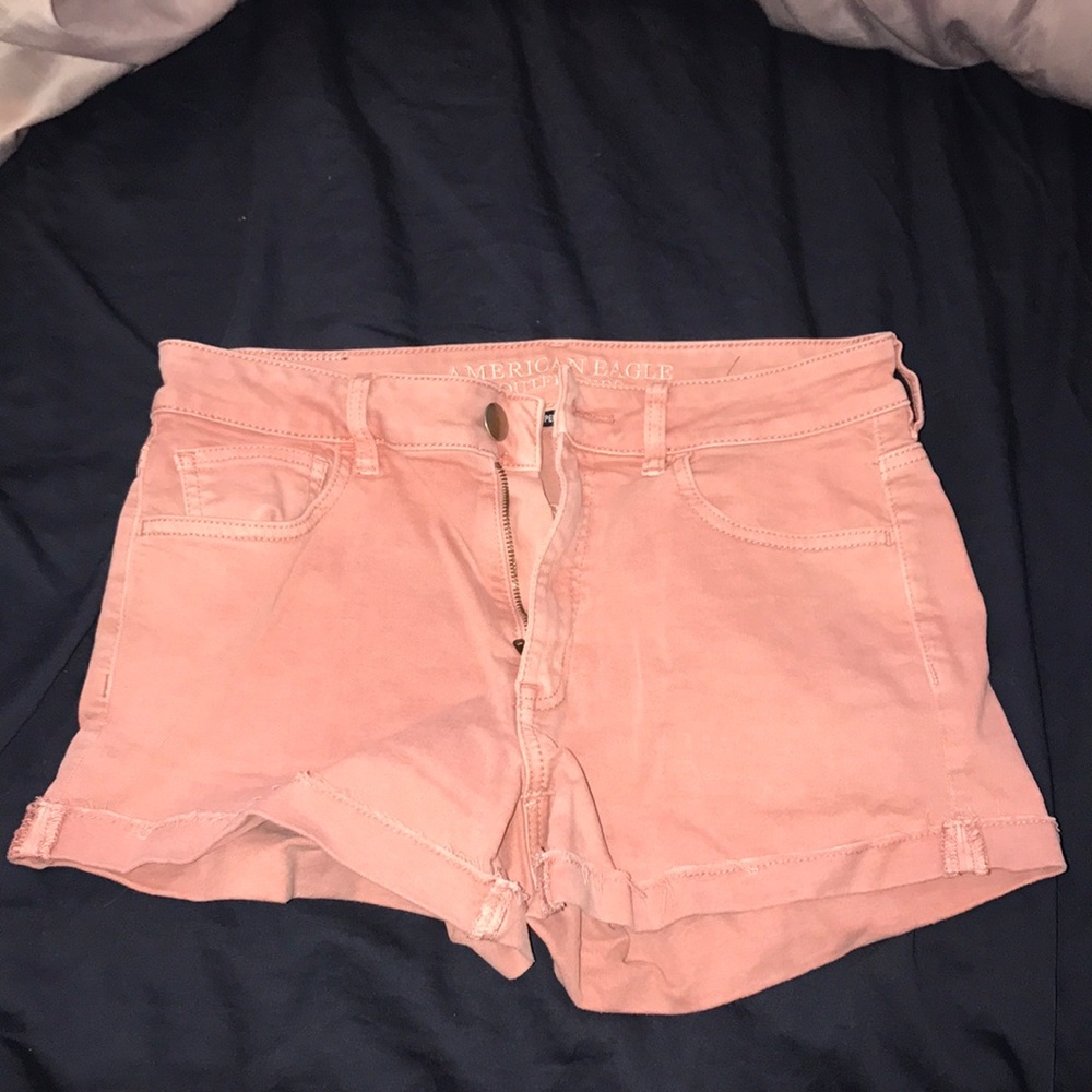 pink shorts from american eagle!